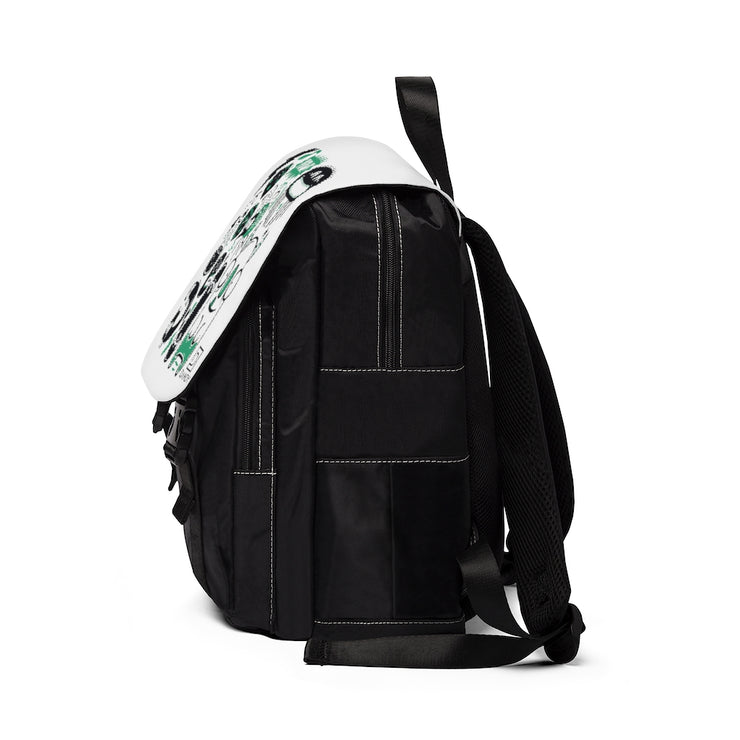 Doodle POW (green) ~ Backpack