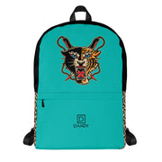 Panther & Tiger ~ blue-eyes (teal) Backpack