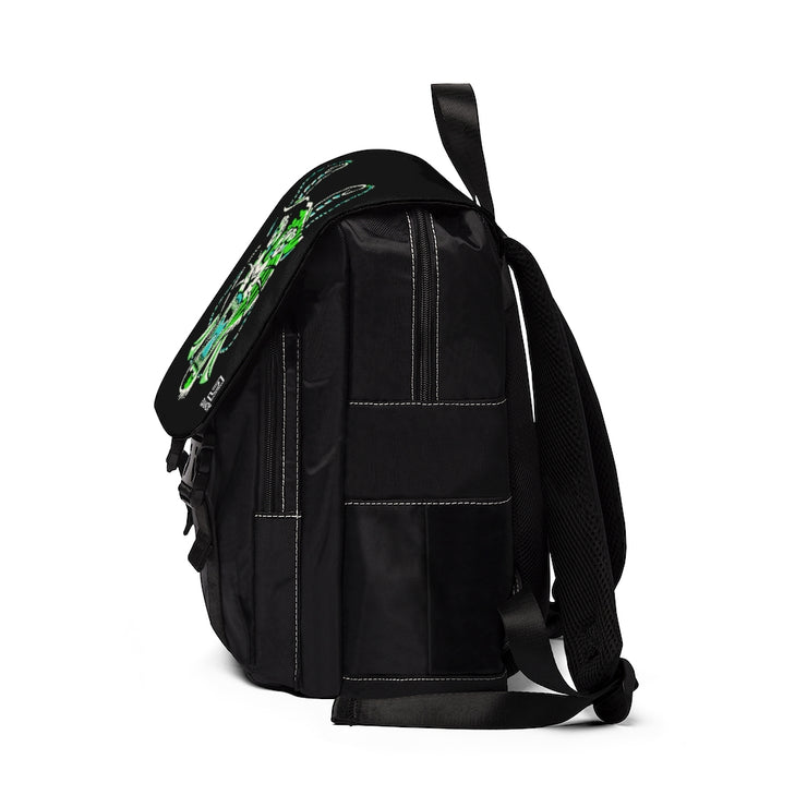 Panther & Tiger (green) ~ Backpack