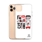 Doodle POW! (red) iPhone Case