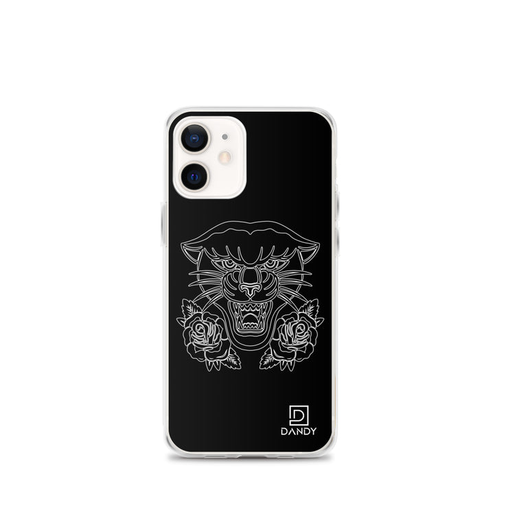 Panther & Roses iPhone Case