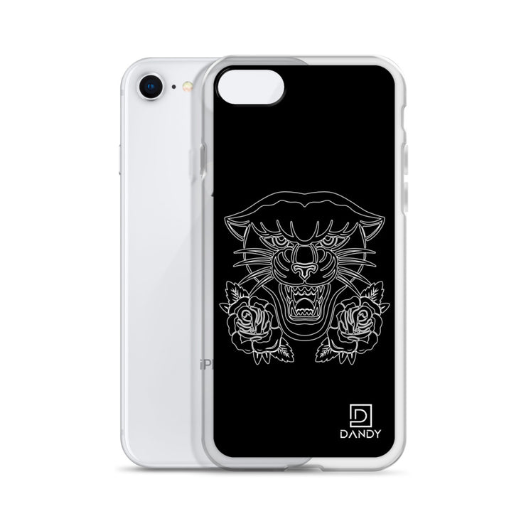Panther & Roses iPhone Case