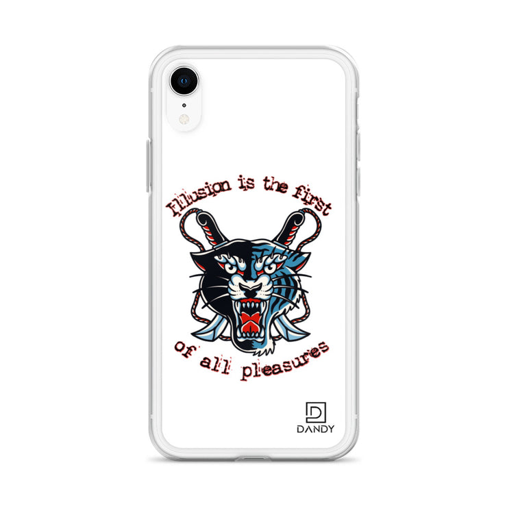 Panther & Tiger Illusion iPhone Case