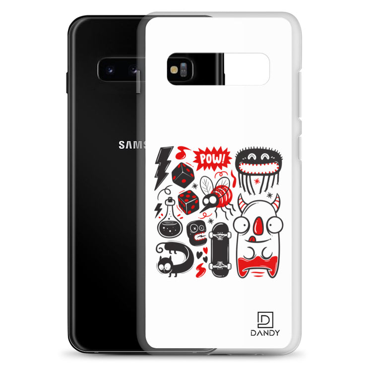 Doodle POW! (red) Samsung Case