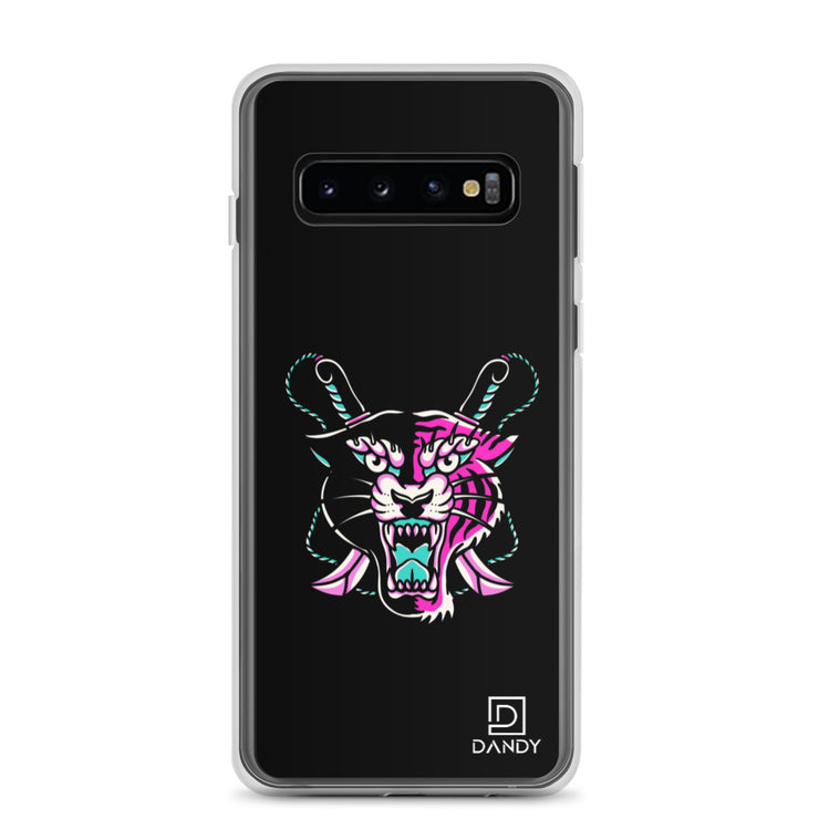 Panther & Tiger (pink) Samsung Case