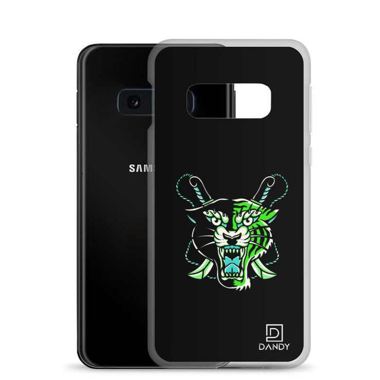 Panther & Tiger (green) Samsung Case