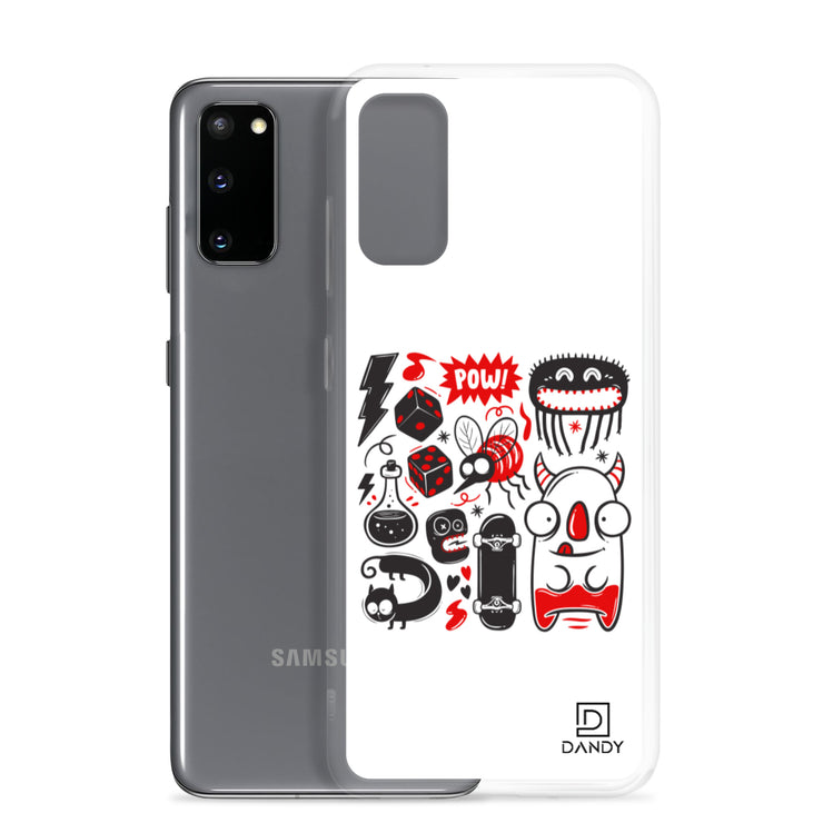 Doodle POW! (red) Samsung Case