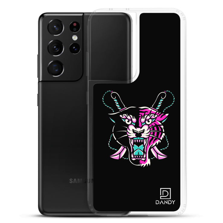 Panther & Tiger (pink) Samsung Case