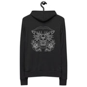 Panther & Roses ~ Unisex zip hoodie