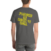J'ADORE LE ROCK 'N ROLL ~ (FRONT & BACK) Unisex t-shirt