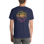 Tricolor Octopus (back) ~Unisex t-shirt