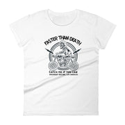 MOTO Faster Than Death Women's short sleeve t-shirt